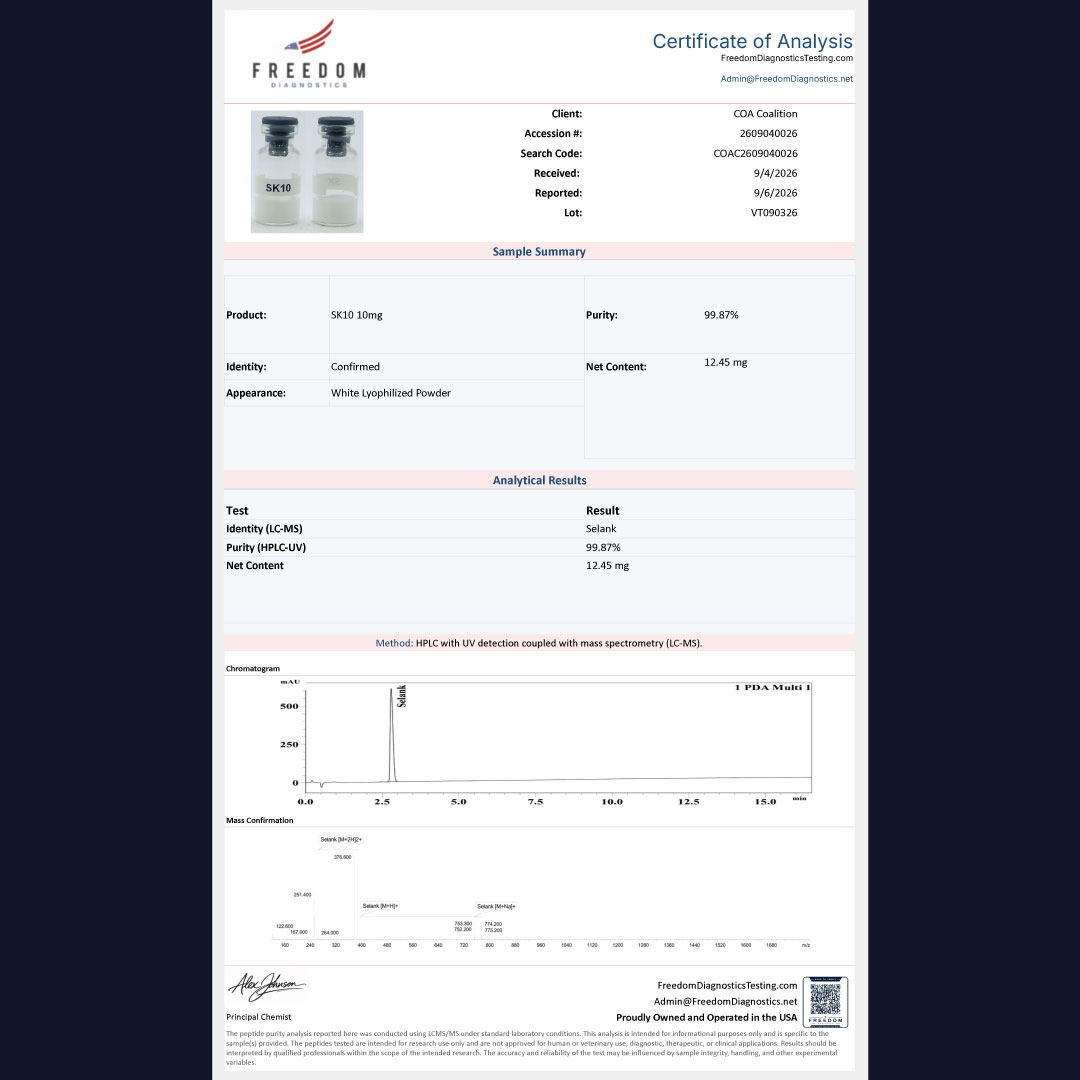 Selank 10mg